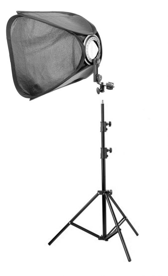 Softbox for Flash with Stand - Dhanstore.com | Camera ...